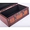 Vintiquewise Decorative Wood Leather Treasure Box - Large Trunk QI003006.L - alternate 5